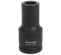 Sealey 19mm 1.9cmSq llongée Métrique Impact Douille Hexagon 6 Point IS3419D