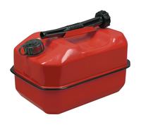 Sealey Jerrican À Carburant 10L Rouge Avec Bec Verseur Large Plat JC10RR