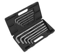 Sealey Ak6143 Jumbo Hex Key Set 10Pc Extra-Long Metric