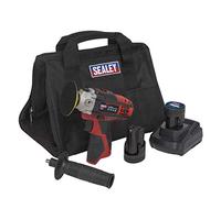 Sealey Kit de polisseuse sans fil Ø71 mm 12 V SV12 Series - 2 batteries - CP1205KIT, gris|noir|rouge