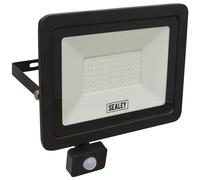 Sealey LED115PIR Extra Slim Projecteur Avec Pir Capteur 100W SMD LED