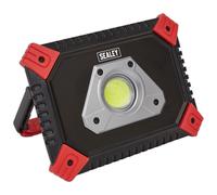Sealey LED184 Rechargeable Portable Projecteur + Puissance Banque 20W Cob LED