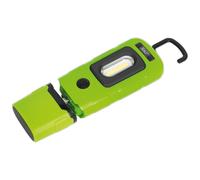 Sealey LED3601G Rechargeable 360° Inspection Clair 3W Maïs & 1W SMD LED Grn