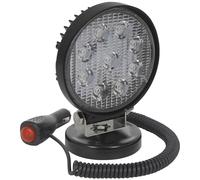 Sealey LED3RM Rond Travail Lumière Avec Base Magnétique 27W LED