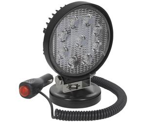 Sealey LED3RM Rond Travail Lumière Avec Base Magnétique 27W LED