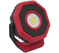 Sealey LED700PR Rechargeable Poche Projecteur Avec Aimant 360° 7W Cob LED - Red