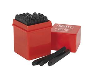 Sealey Letter & Number Punch Set 36pc