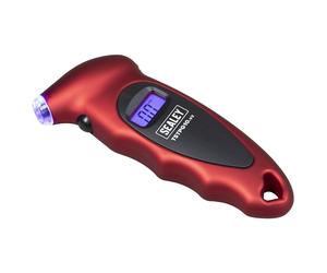 Sealey Manomètre Numérique de Pression pour Pneu 0-7bar(0-100psi) TSTPG10
