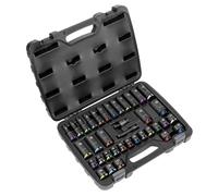 Sealey Métrique Impact Douille Set 1cmD 36pc Profond Et Standard 6 Point AK5633M