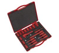 Sealey Métrique Isolé Prise Set 20pc 1.3cmD Walldrive VDE Approuvé AK7941