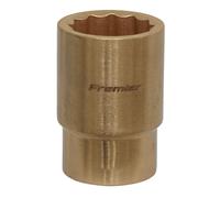 Sealey Non Bougies Prise 20mm 1.3cmD Walldrive 12 Point Béryllium Cuivre NS053
