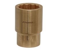 Sealey Non Bougies Prise 21mm 1.3cmD Walldrive 12 Point Béryllium Cuivre NS054