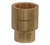 Sealey Non Bougies Prise 23mm 1.3cmD Walldrive 12 Point Béryllium Cuivre NS056