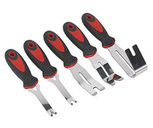 Sealey panneau de porte RT006 et outil retrait clip garniture ensemble 5pc