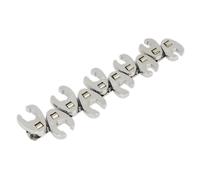 Sealey Pied de Corbeaux Clé Set 10pc Écrou Évasé 1cmSq Clé Métrique S0845