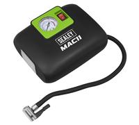 Sealey Pneu Gonfleur & Lampe de Travail 12V Max Pression 120psi Duree 30 Min