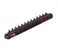 Sealey Prise & Bout Retenue Rail 0.6cmSq Drive 16 Prises Et 30 Mèche AK27096