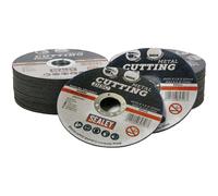 Sealey Ptc / 115ct50 Disque de Découpage Paquet De 50 Ø115 X 1.6mm Ø22mm Calibre