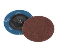 Sealey PTCQC5060 Changement Rapide Ponçage Disque Ø50mm 60Grit Paquet De 10