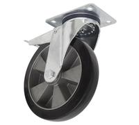 Roulette Pivotante En Caoutchouc Robuste Sealey SCW5200SPLEM -TL Ø200Mm