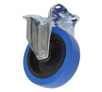 Sealey Roulette Outil Boite Roue Fixé Plaque 125mm Largeur 40mm Bleu SCW3125FP