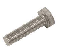 Sealey S1040 Acier Inoxydable Tête Hexagonale Set Vis din 933 - M10 X 40 A2 De