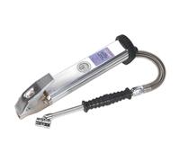 Sealey Sa39 Tyre Inflator Long Type With Twin Push-On Connector