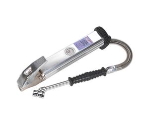 Sealey Sa39 Tyre Inflator Long Type With Twin Push-On Connector