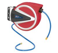 Enrouleur De Tuyau D'Air Rétractable Sealey 10 Mètre 8Mm ID - Tuyau PU SA813
