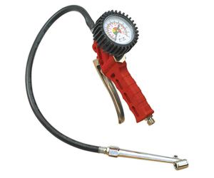 Sealey Sa9312 Tyre Inflator With Twin Push-On Connector