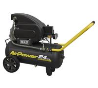 Sealey Sac2420E110V Compresseur 24L Entraînement Direct 2Hp 110V