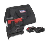 Sealey sans Fil Ongles / Agrafe Pistolet 18G 20V 2Ah SV20 Séries Lithium-Ion