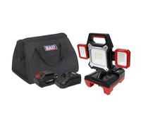 Sealey Sans / Filaire 20V 4Ah SV20 Séries Lampe de Travail Kit 45W SMD LED