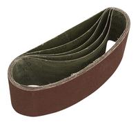 Sealey SB80457 76 x 457mm Ponçage Ceinture 80Grit - Paquet De 5