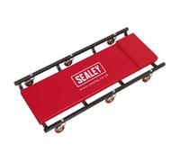 Sealey Scr75 Creeper Steel With 6 Wheels Deluxe American Style