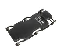 Sealey Scr84 Steel Creeper With 6 Wheels & Headrest Deluxe