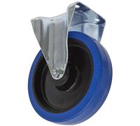Sealey SCW3200FP Roulette Roue Fixé Plaque Ø200mm