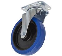 Sealey SCW3200SP Roulette Roue Pivotant Plaque Ø200mm