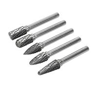 Sealey Sdbk5 en carbure de tungstène Rotary de fraises 5pc