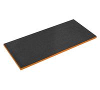Sealey SF30OR Mousse Easy Peel Shadow Foam Orange/noir 1200 x 550 x 30 mm