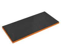 Sealey SF50OR Mousse Easy Peel Shadow Foam Orange/noir 1200 x 550 x 50 mm