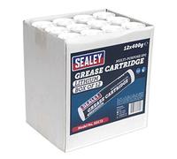 Sealey SGC12 Cartouche de graisse 400 g Boîte de 12