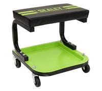 Sealey Siège Utilitaire De Mécanicien Deluxe - Hi-Vis Vert SCR9HV