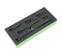 Sealey Siegen Coffret De Rallonges 1/2" 6 Pièces Plateau En Mousse S01323