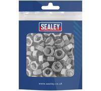 Sealey SS8 Écrous Hexagonaux Inox Pleins M8 x 1.25, DIN 934 Lot De 100