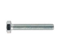 Sealey SS850 HT Vis À Tête Hexagonale M8 x 50mm 8.8 Zinc DIN 933 Paquet De 50