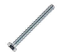 Sealey SS875 HT Vis de Fixation M8 X 75mm 8.8 Zinc din 933 Paquet De 25