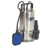 Sealey Submersible Inoxydable Eau Pompe Automatique 250L/Min 230V WPS250A