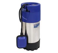 Sealey WPS92A Submersible Inoxydable Eau Pompe Automatique 92ltr/Min 40m Tête