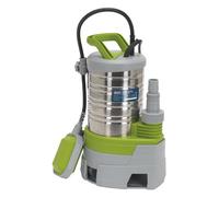 Sealey Submersible Inoxydable Eau Pompe Automatique Dirty Eau 225L/Min 230V